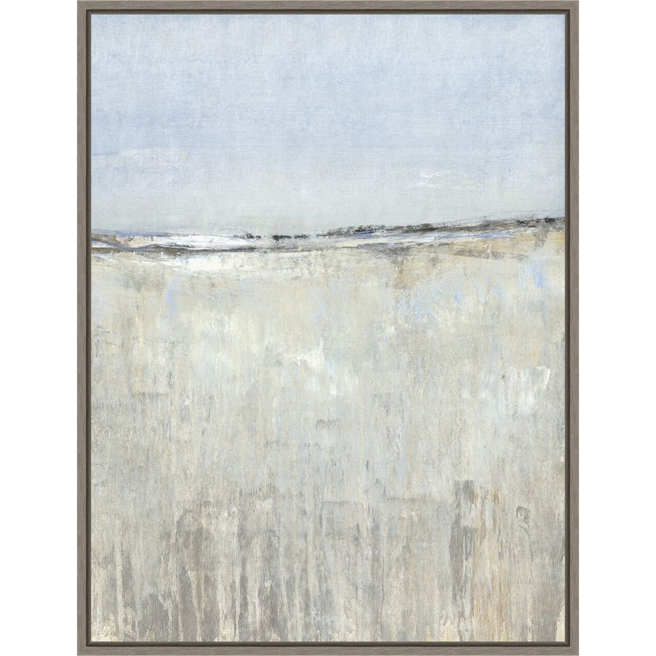 The Clearing II by Tim O'Toole 18-in. W x 24-in. H. Canvas Wall Art Print Framed in Grey